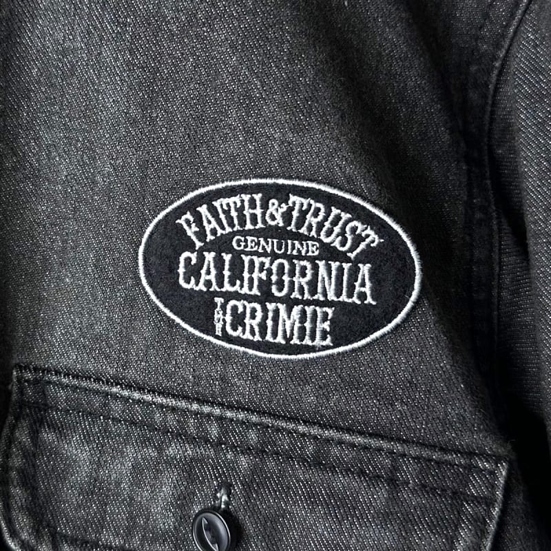 Crimie Denim Shirt Black