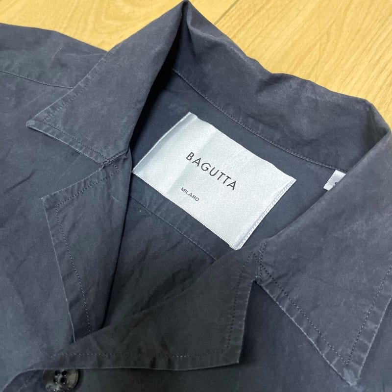 Bagutta Black Short Sleeve Shirt