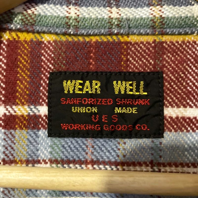 UES Wearerll Heavy Flannel Shirt Multi-Color