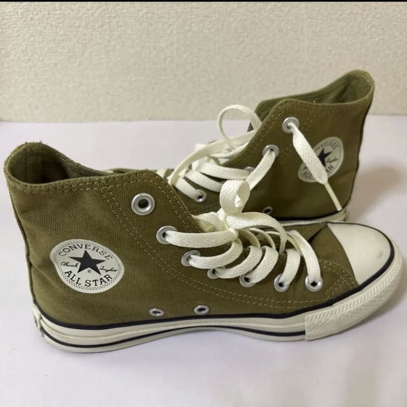 Converse All Star Khaki High Top 22.5cm