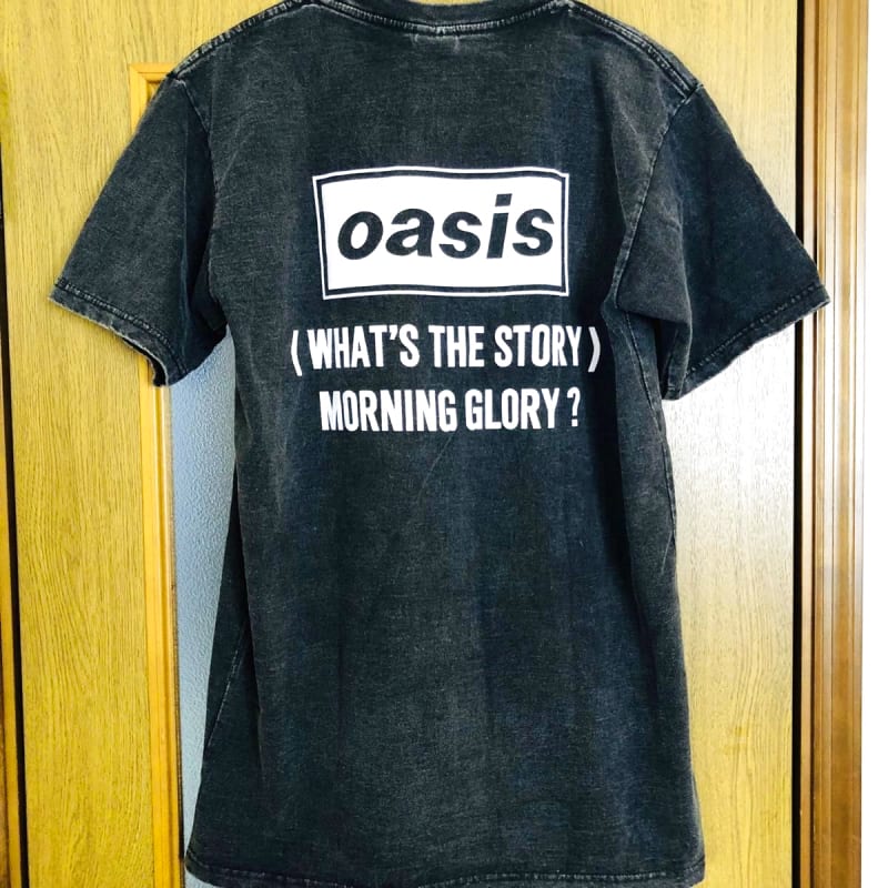 Oasis Morning Glory Band T-Shirt Size L Black