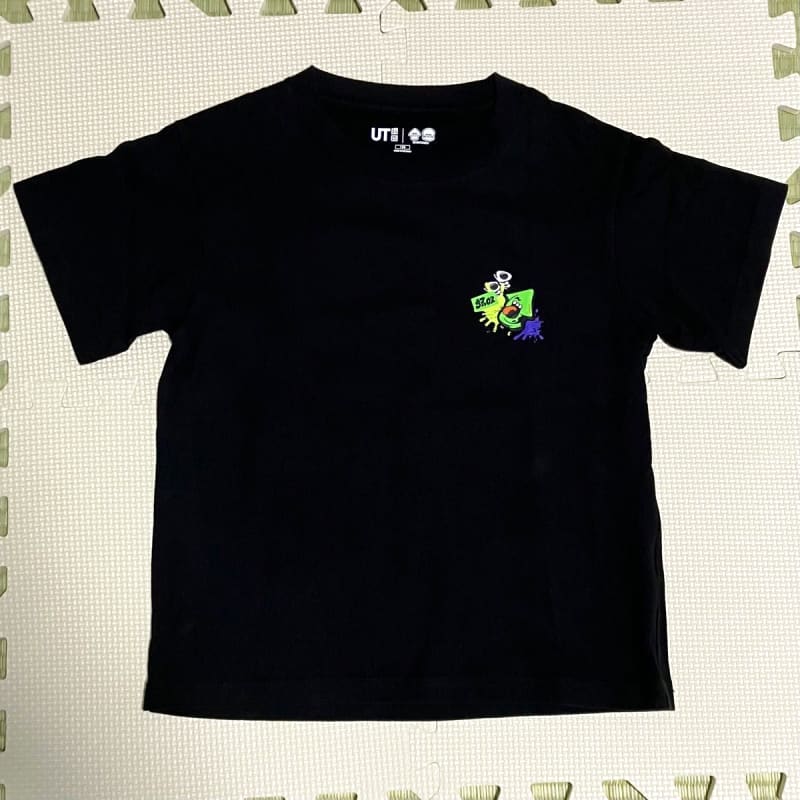 Uniqlo Splatoon Short Sleeve T-Shirt Size 120