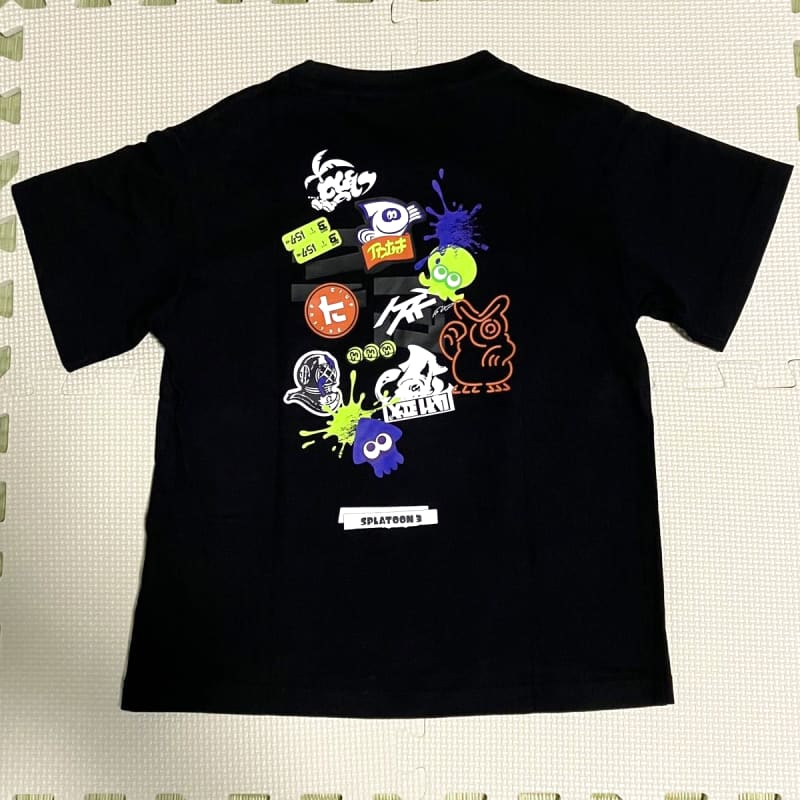 Uniqlo Splatoon Short Sleeve T-Shirt Size 120