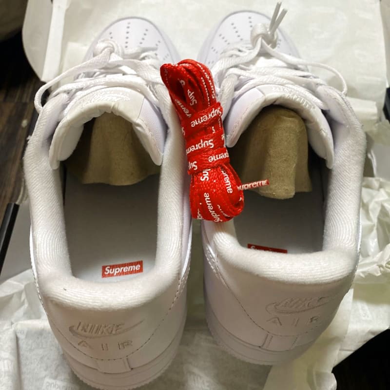 Supreme x Nike Air Force 1 Low White 28.5cm