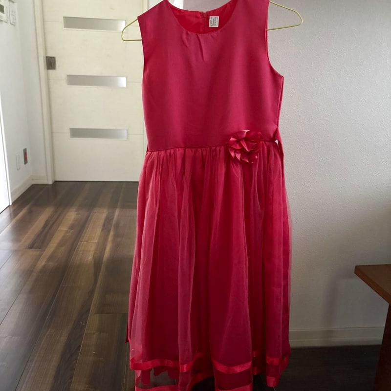 Kids Dress for Parties Pink 150