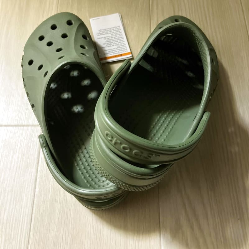 Crocs Baya Army Green Sandals 24cm