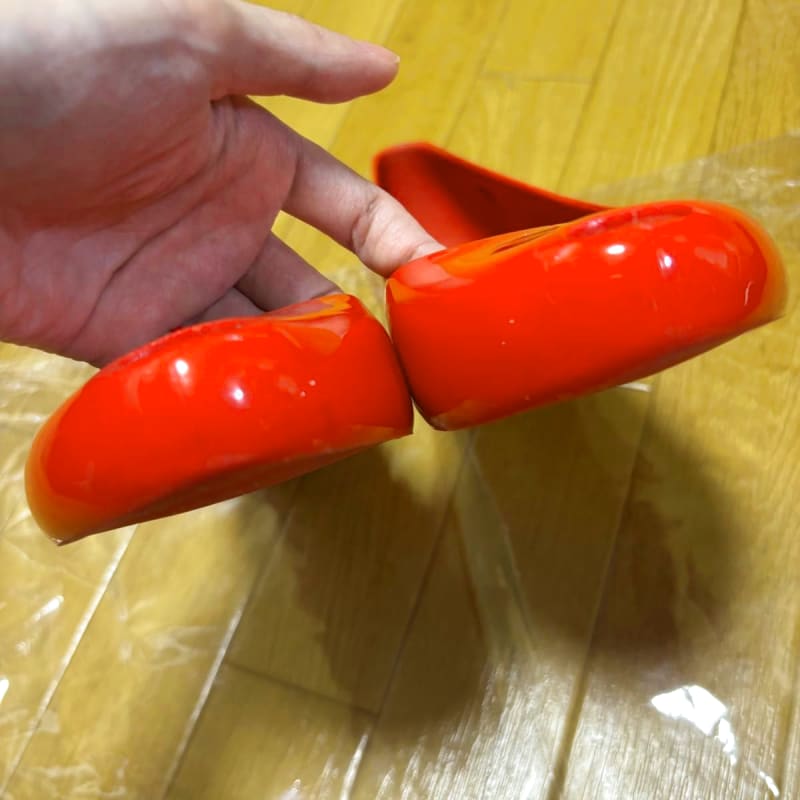 Vivienne Westwood Melissa Ballet Flats Red 24cm