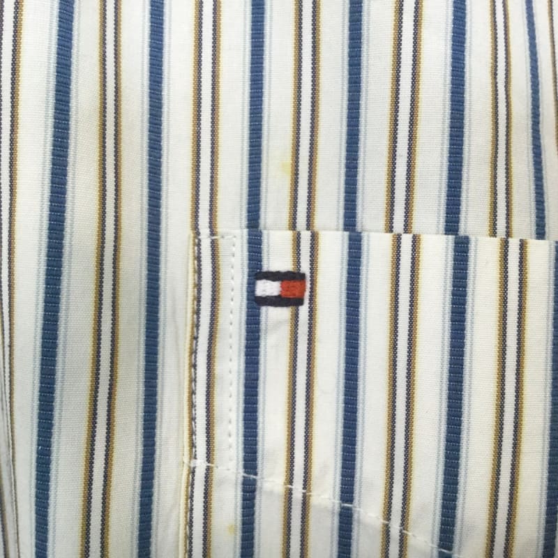 Tommy Hilfiger Multi Stripe Long Sleeve Shirt XL