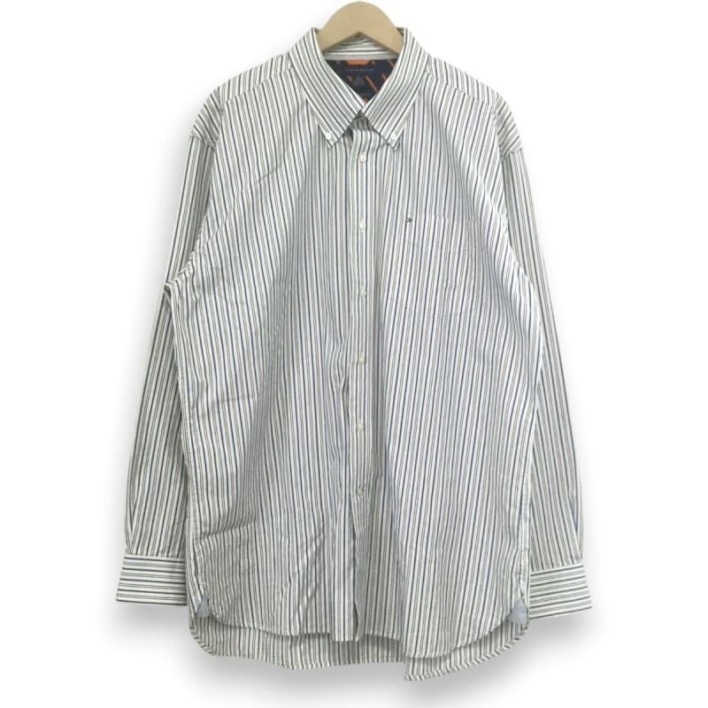Tommy Hilfiger Multi Stripe Long Sleeve Shirt XL