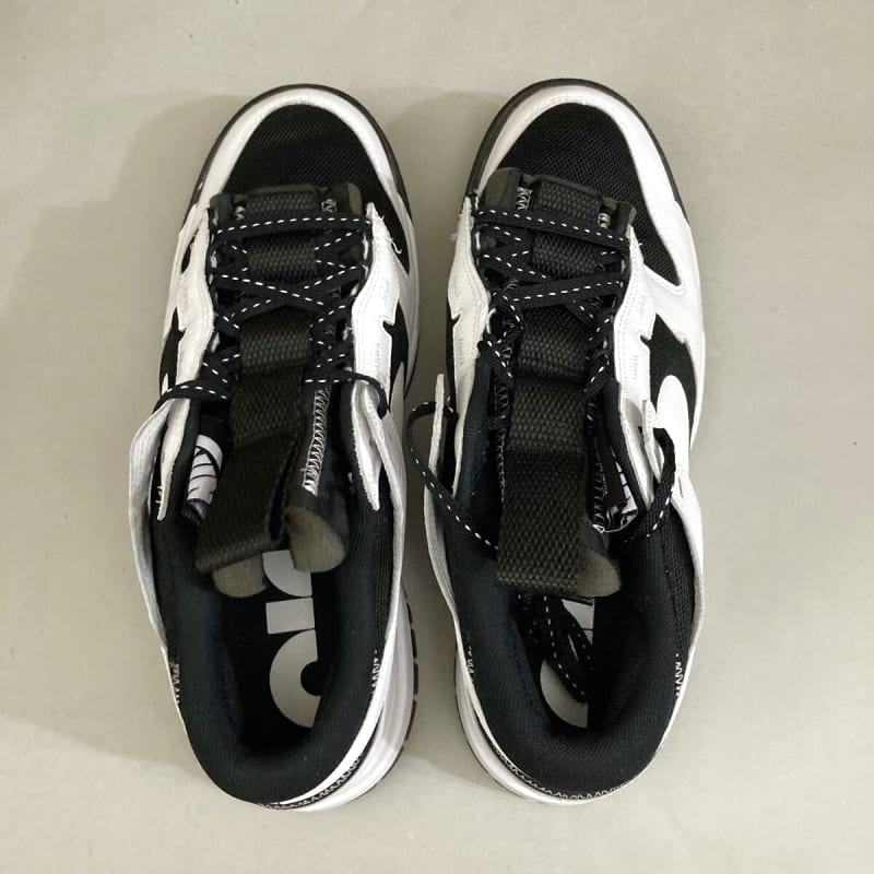 Nike Air Dunk Jumbo Low Cut Shoes Black White 28.5cm
