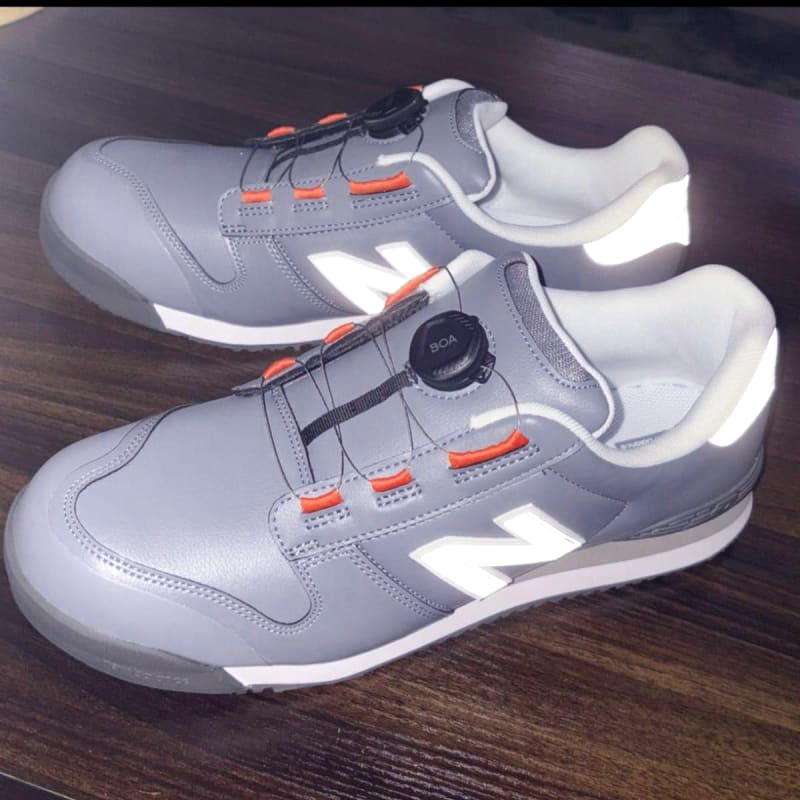 New Balance Safety Shoes BOA Dial Gray/White