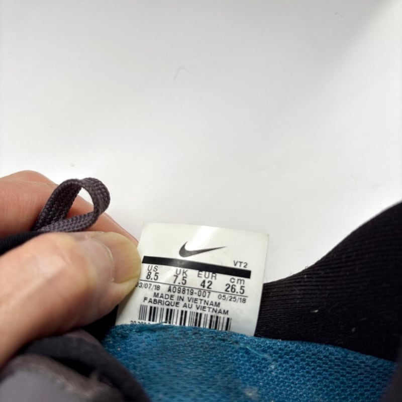 Nike Odyssey React 26.5cm Men's Running Shoes Gray