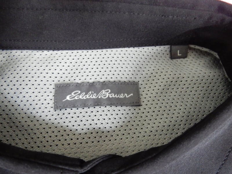 Eddie Bauer Short Sleeve Tech Shirt Black Size L