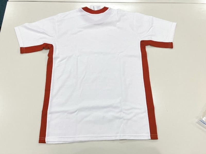 Gym Shirt Short Sleeve Red Size 3L