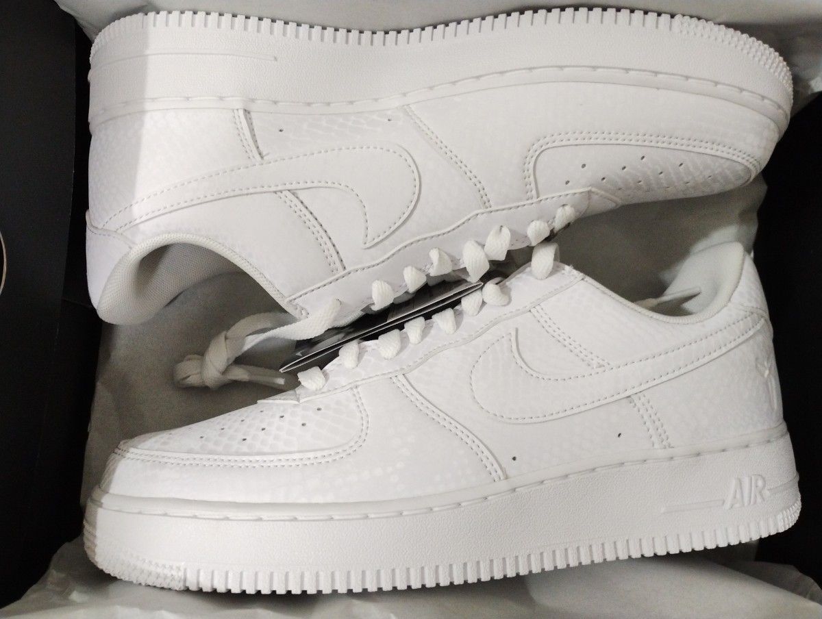 Nike Air Force 1 White Thick Sole Sneakers