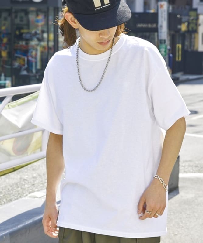 Champion Authentic T-Shirts Cotton Patch T-Shirt L Size