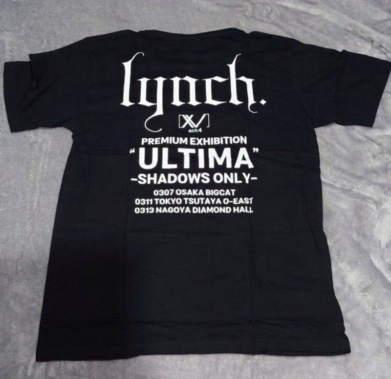 Lynch. Ultima Live T-Shirt L New