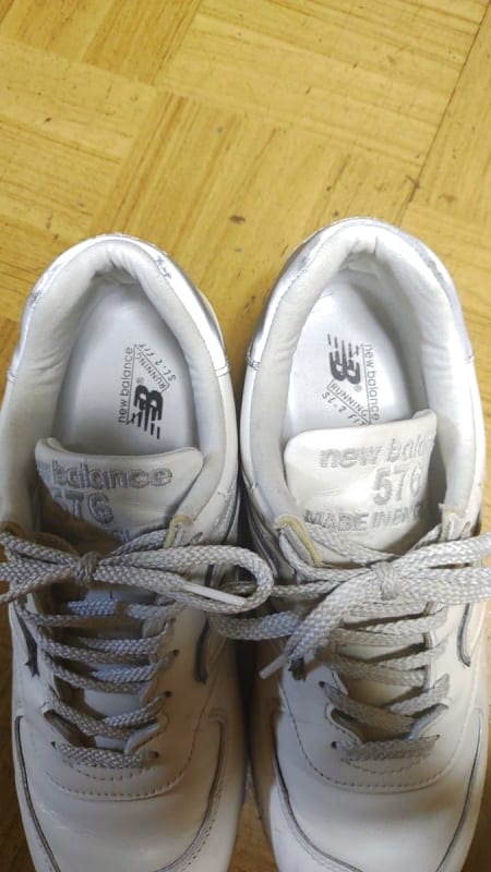 New Balance 576 White Sneakers US 8