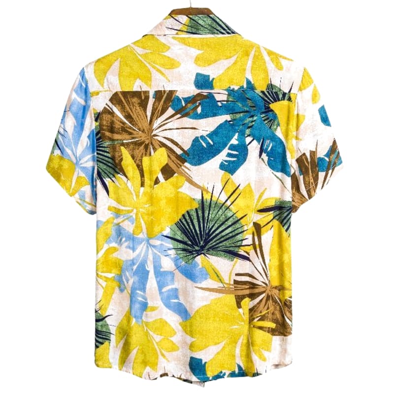 Men's Aloha Shirt Summer L Size