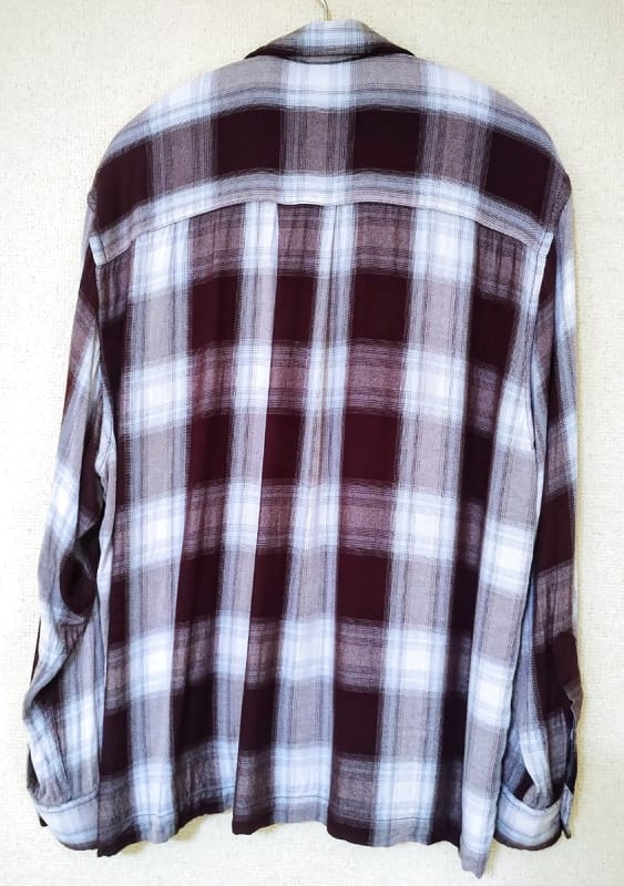Camphor Wood Rayon Ombre Original Check Shirts
