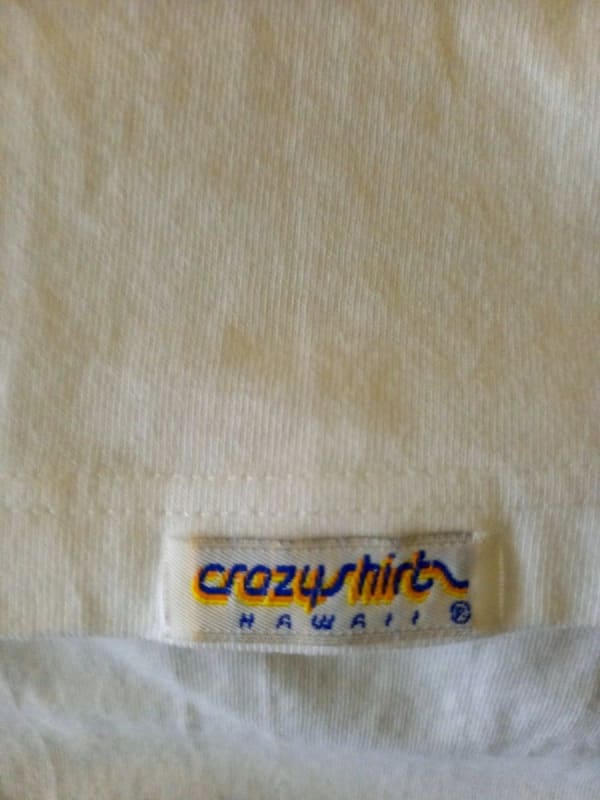 Crazy Shirts Hawaii Kliban Cat Short Sleeve T-Shirt White S