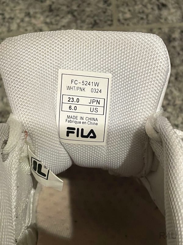 FILA Sneakers White Pink 23.0cm