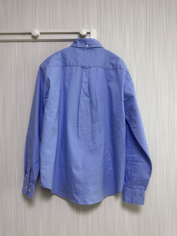 Tanuki Studio Sideways Oxford Shirts Light Blue