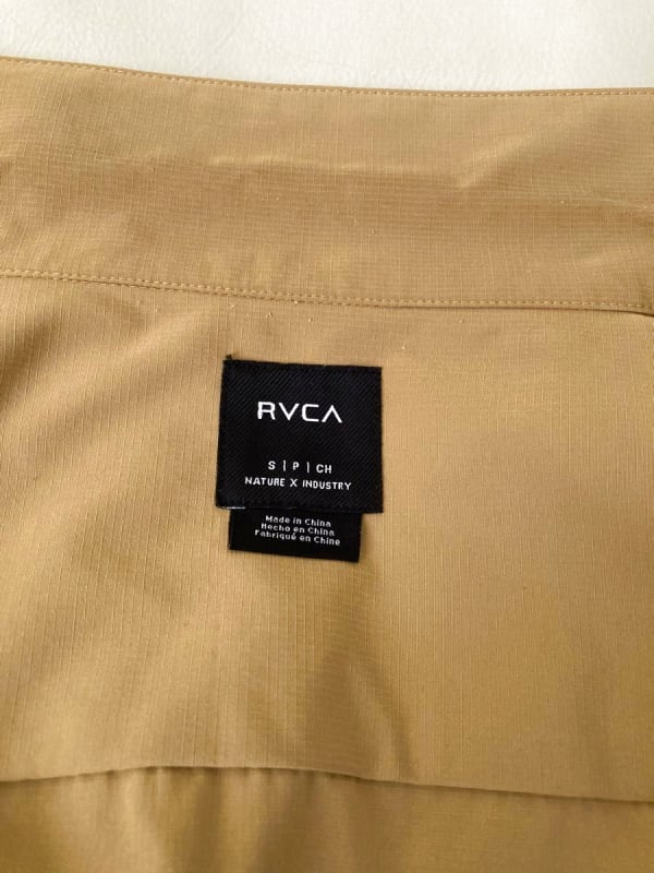 RVCA Short Sleeve Shirt Size S