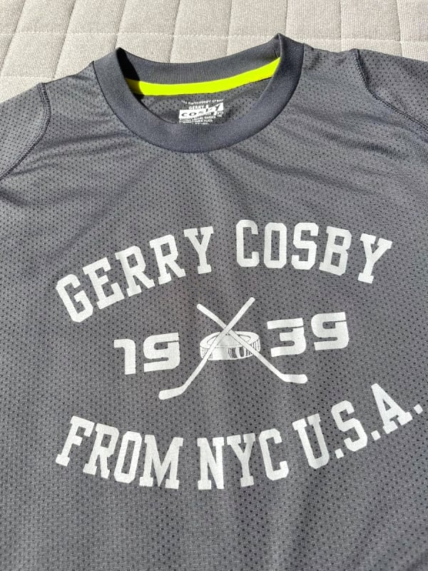 Gerry Cosby T-Shirt Gray Size L Mesh