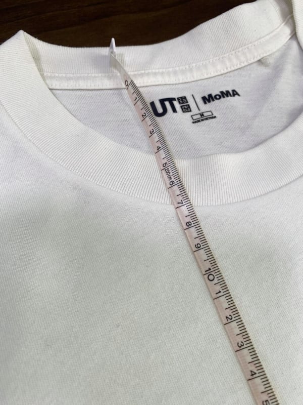 2023 Uniqlo UT MoMA Collaboration T-Shirt M Size White