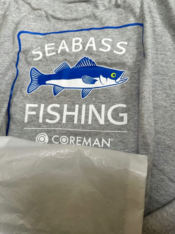 Coreman Seabass Fishing T-Shirts XXL
