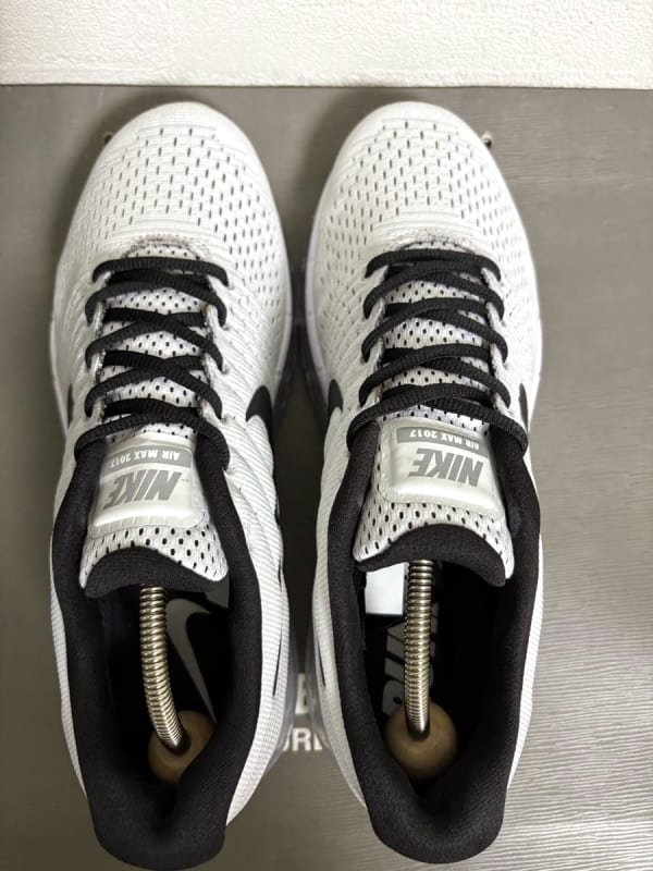 Nike Air Max 2017 White Black 27cm Excellent Condition