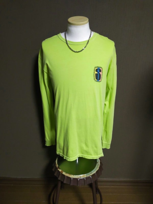 Vintage Stussy Long Sleeve T-Shirt Size M-L