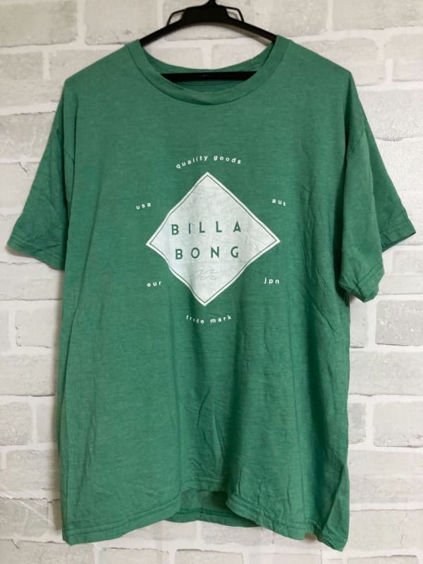 Billabong T-Shirt Green L Size