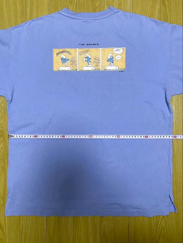 Smurf Anime T-Shirt Used Vintage