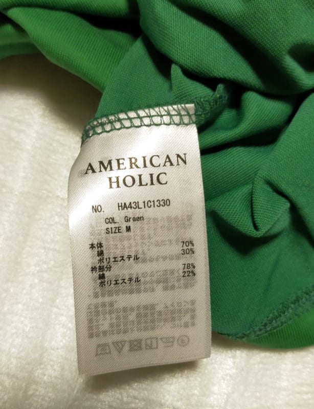AMERICANHOLIC Unused M Size T-Shirt