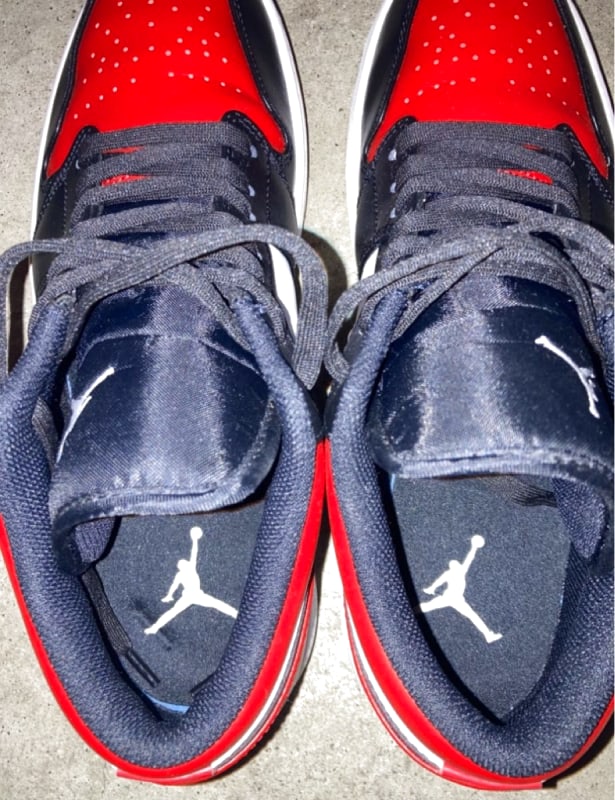 Nike Air Jordan 1 Low Bred Toe 27.5cm