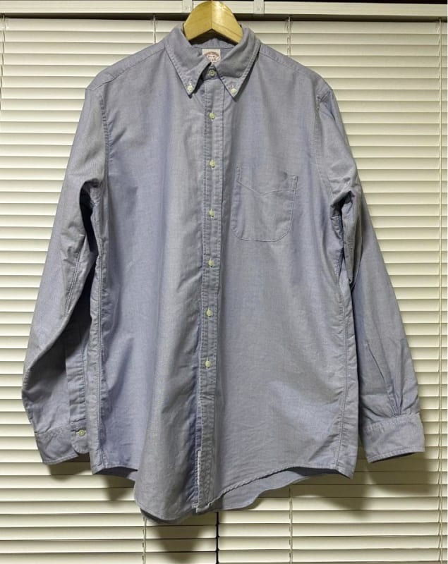 Brooks Brothers Oxford Polo Collar Shirt 16 1/2 35