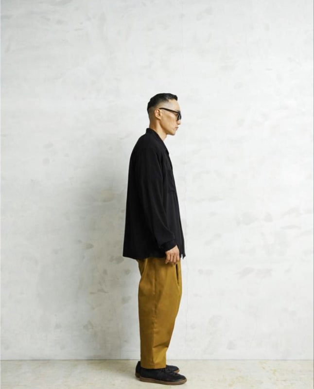 Waiper x Town Craft Rayon Open Collar Shirt