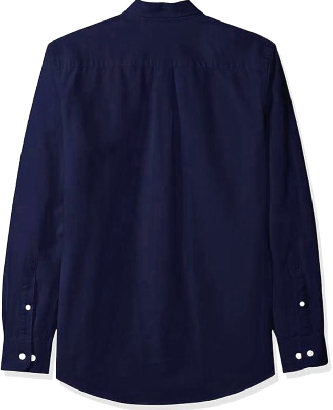 Amazon Essentials Slim Fit Long Sleeve Oxford Shirt Navy