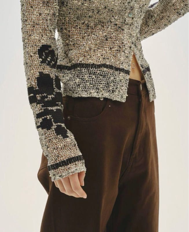 Todayful Embroidery Mesh Shirts