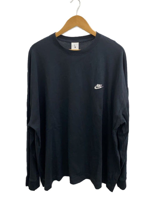 Nike Long Sleeve T Shirt Black L Cotton DR0097 010