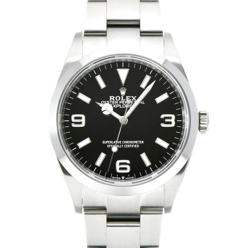 Rolex 124270 Black Men s Watch