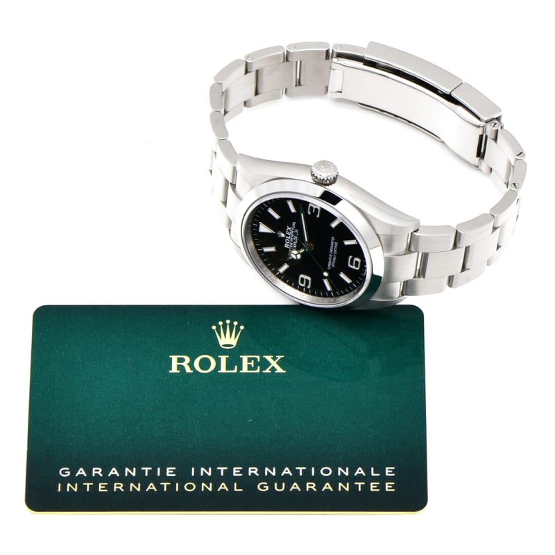 Rolex 124270 Black Men s Watch