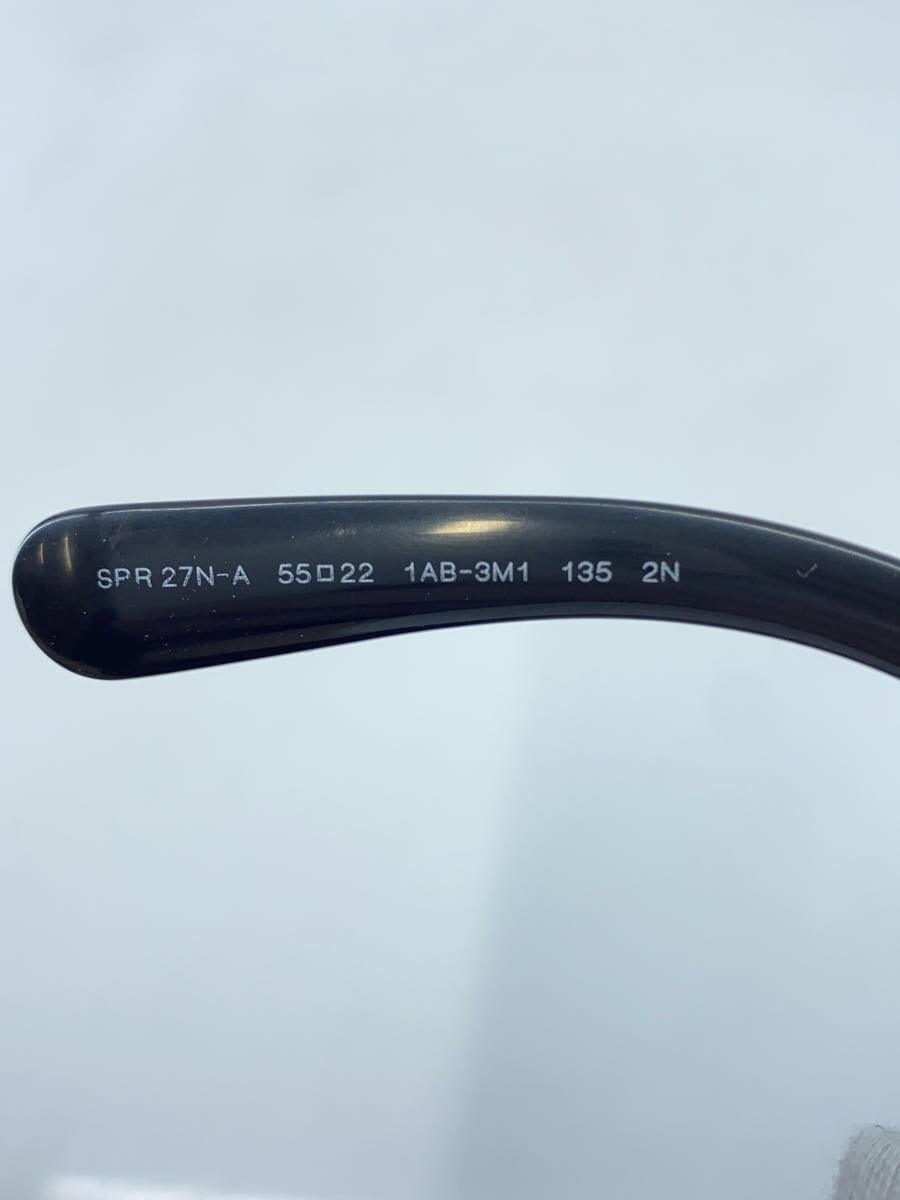 PRADA Sunglasses SPR27N A Plastic Black Gray Men s