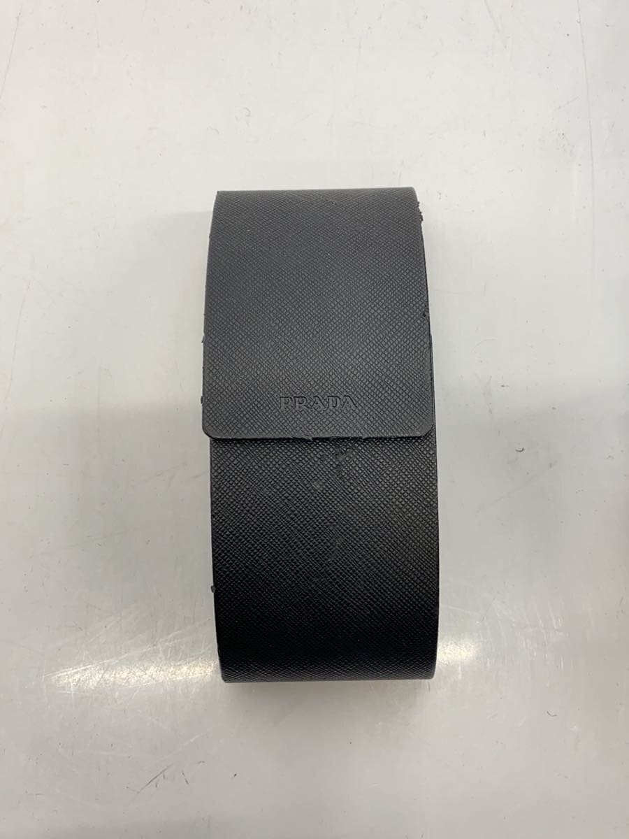 PRADA Sport Sunglasses DG0 5Y1 Teardrop Plastic Black Clear Men s