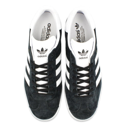 Adidas Gazelle Core Black/White/Gold Met Sneakers