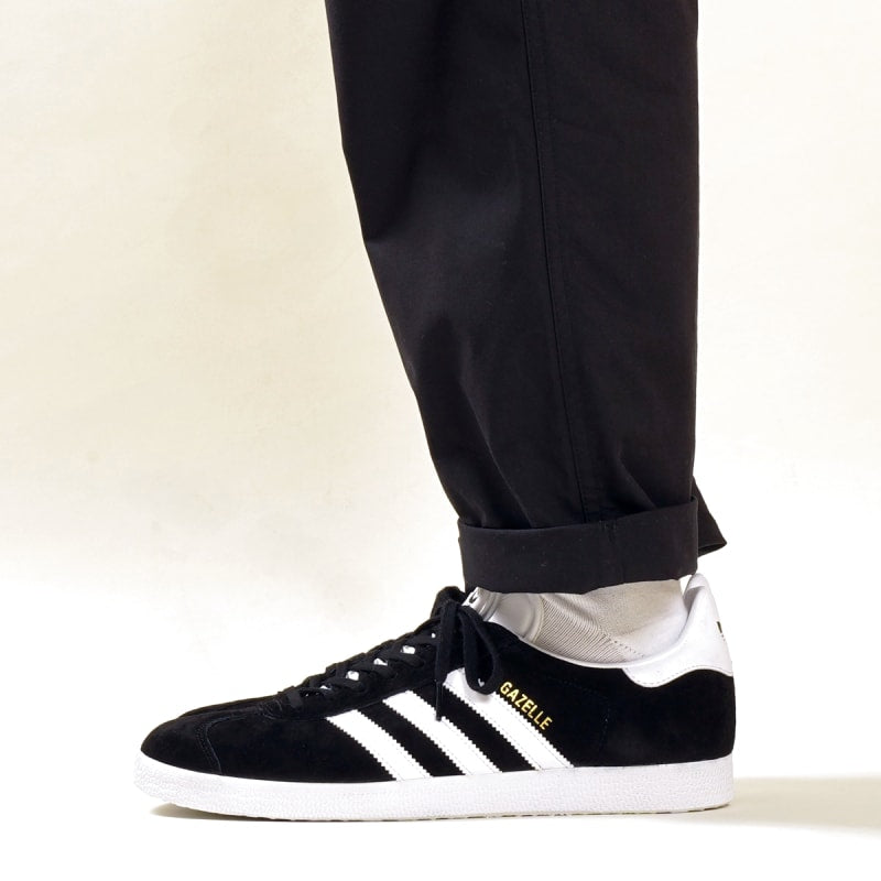 Adidas Gazelle Core Black/White/Gold Met Sneakers