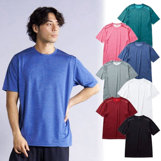Workman Ice Strike Cooling -10℃ Short Sleeve T-Shirt Gray M Size 2-Pack