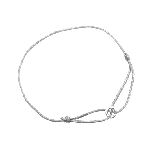 Silver925 Anklet Adjustable Unisex